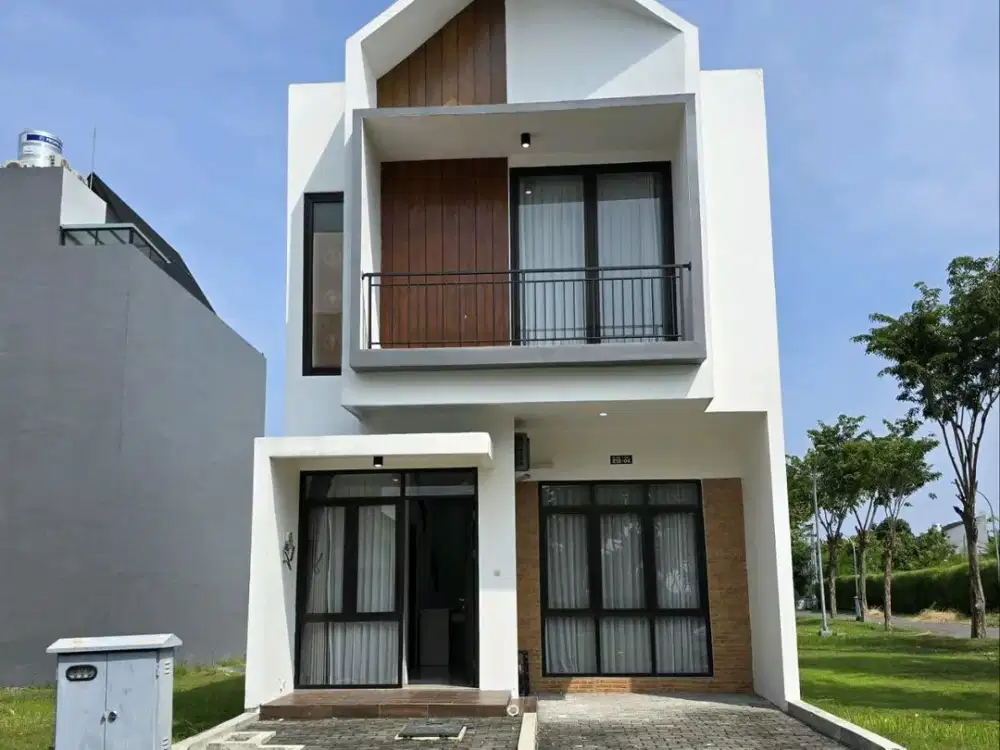 RUMAH BARU GRESS SUVADIVA PAKUWON CITY, FULL FURNISHED