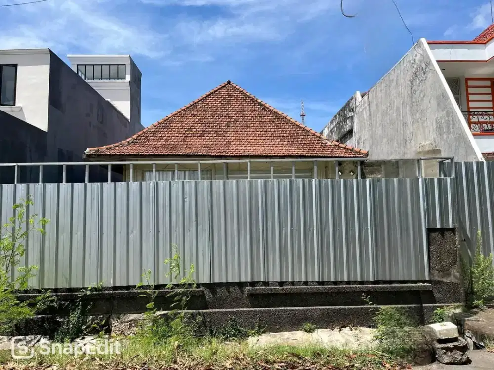 RUMAH HITUNG TANAH DI JL KEMUNING SURABAYA, PUSAT KOTA
