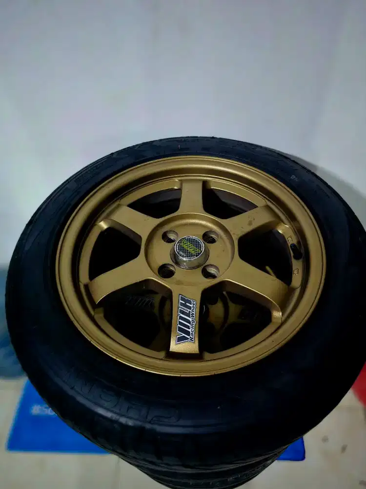 Velg TE37 r16 + ban set gondrong