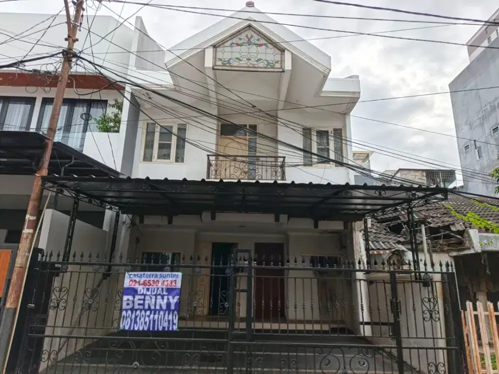 Rumah Standard Kopyor Barat Uku 6X17 Utara Jl 2 Mobil 2 LT Strategis Hrg Menarik