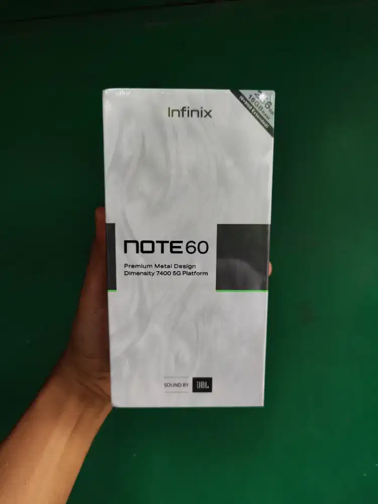 Infinix Note 60 Baru segel dus Garansi resmi 1th