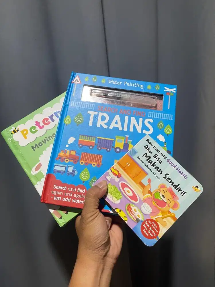 (GRATIS) Mainan anak dan buku cerita