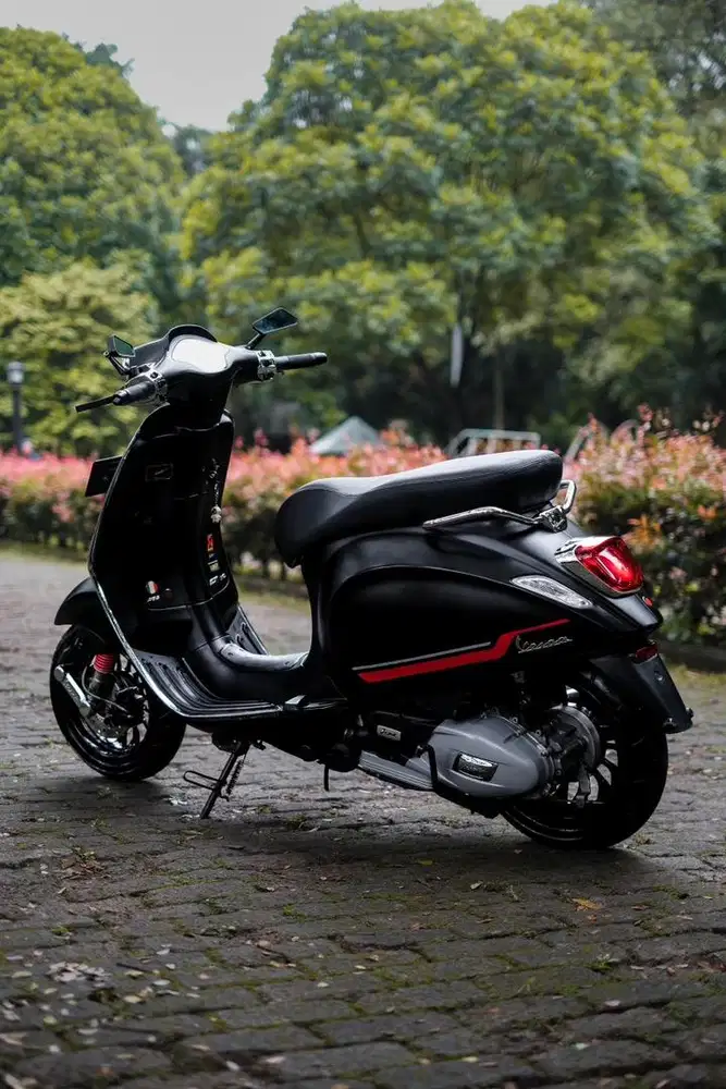 Vespa sprint S black opaco 2021