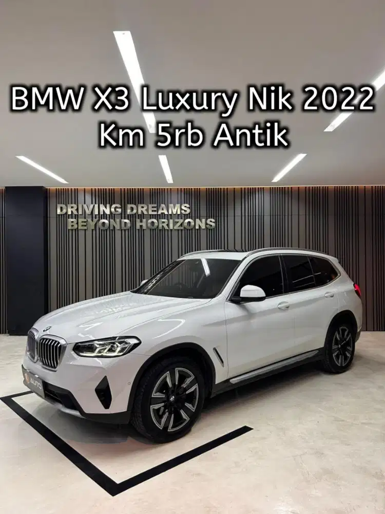 BMW X3 Luxury sDrive20i 2023 Putih Km5rb Panoramic Nik 2022 B2099UJA