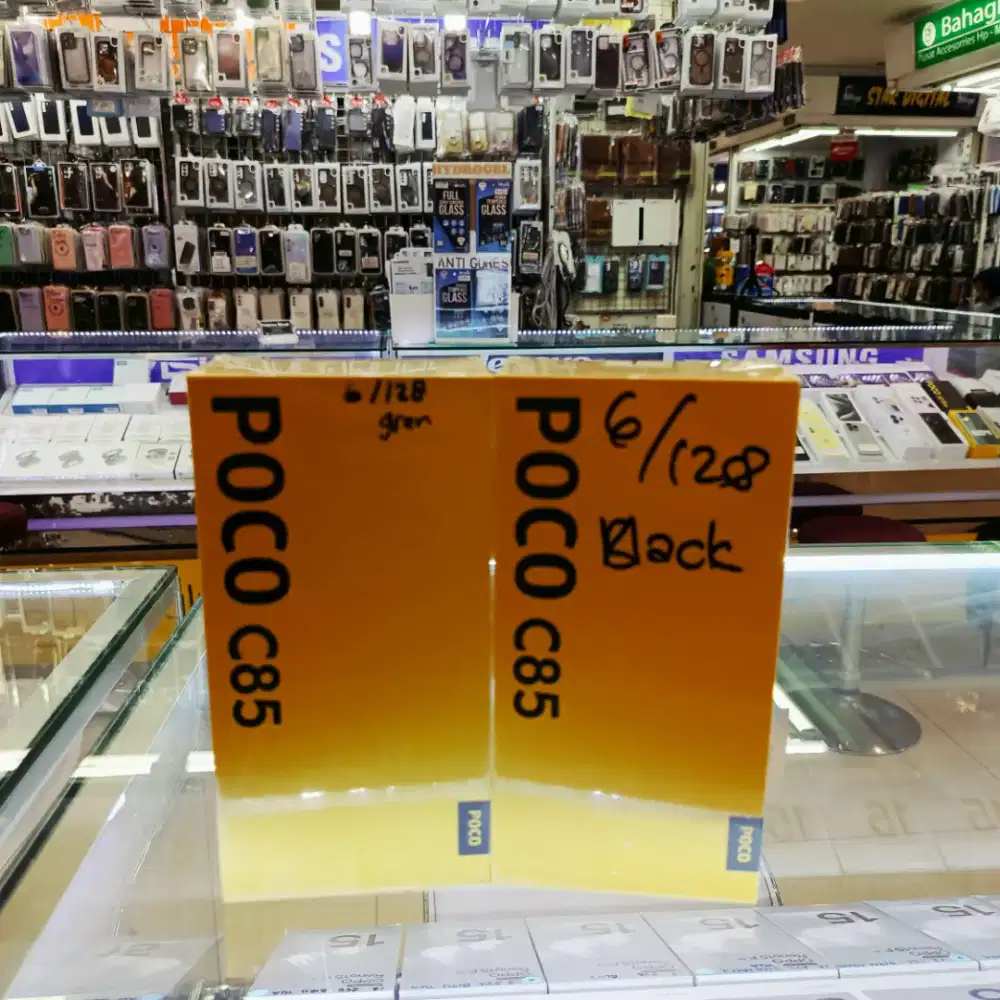 Poco C85 6/128 baru segel