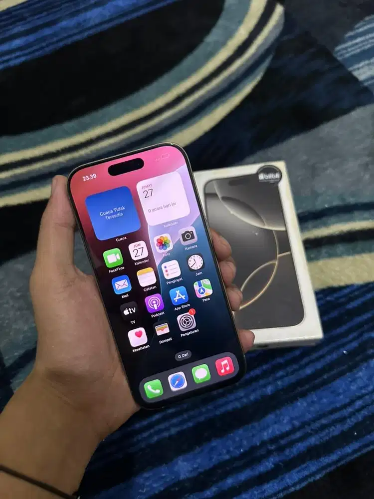 Iphone 16 Pro 256gb iBox Fullset Original