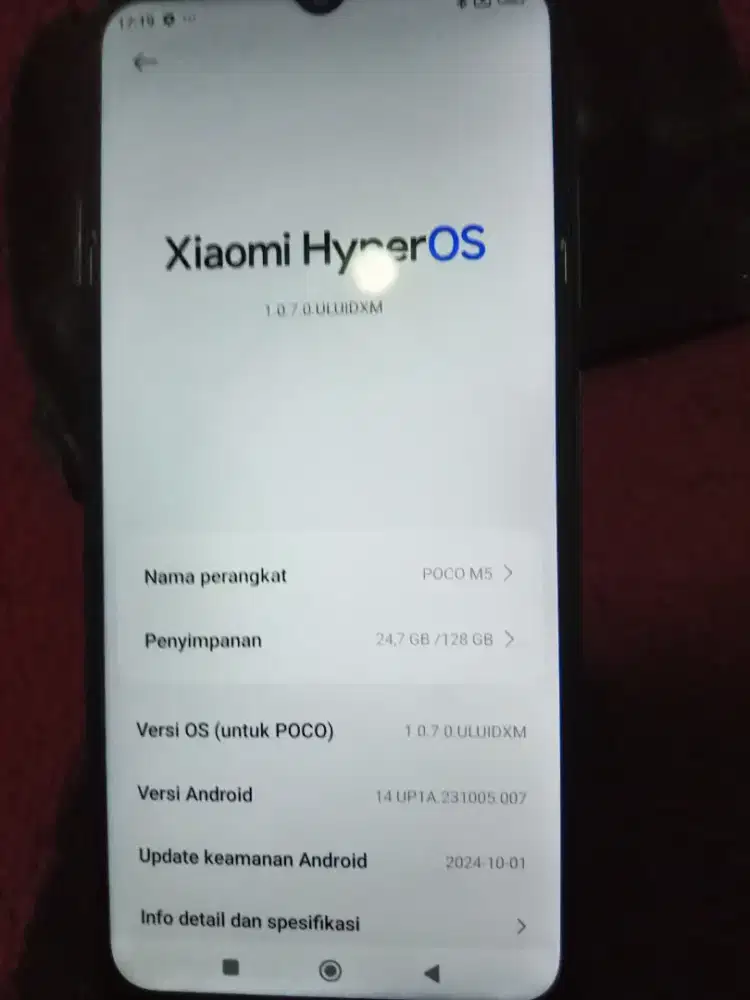 Poco m5 4/128 BATANGAN