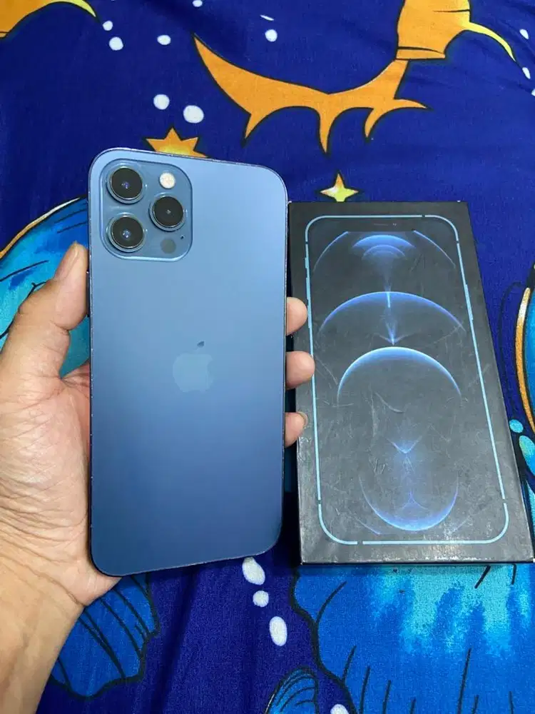 IPHONE 12 PRO MAX 256GB BEACUKAI FULL