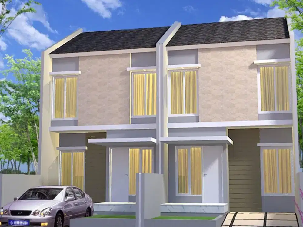 Rumah proses bangun di Cluster Florence, Pakuwon City, Surabaya Timur