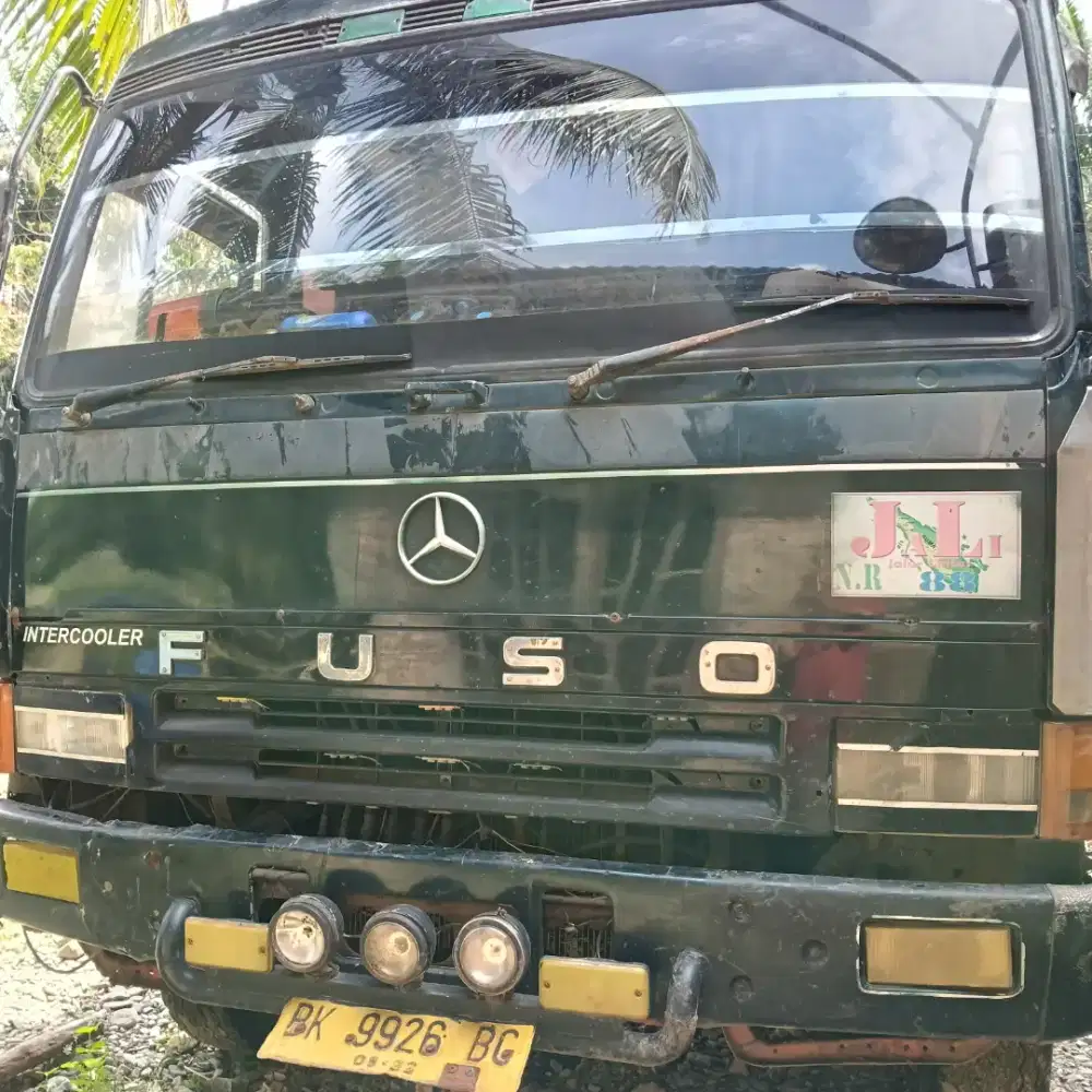 Mitsubishi Fuso interculer 8dc11 double gardang sasis kokoh semua siap