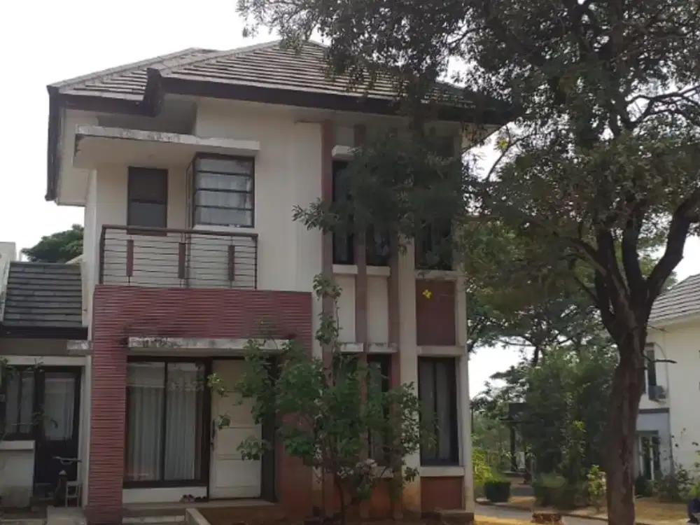 RUMAH 2 LANTAI DALAM CLUSTER DI LEGENDA WISATA AKSES TOL NAGRAK