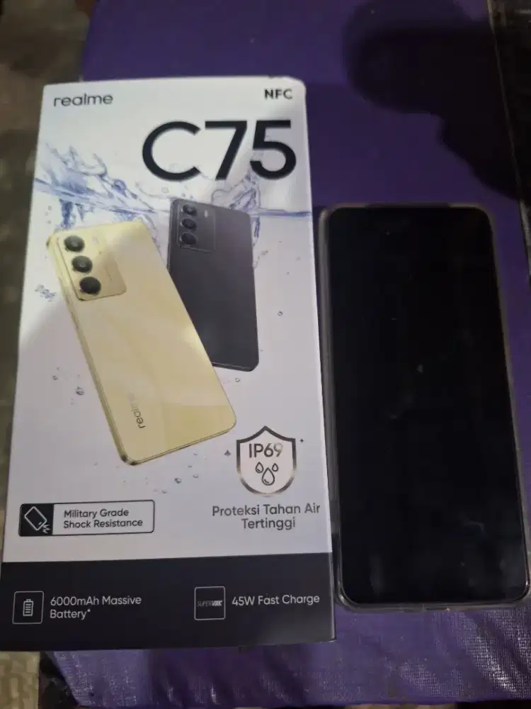 Hp realme c75 jual BU