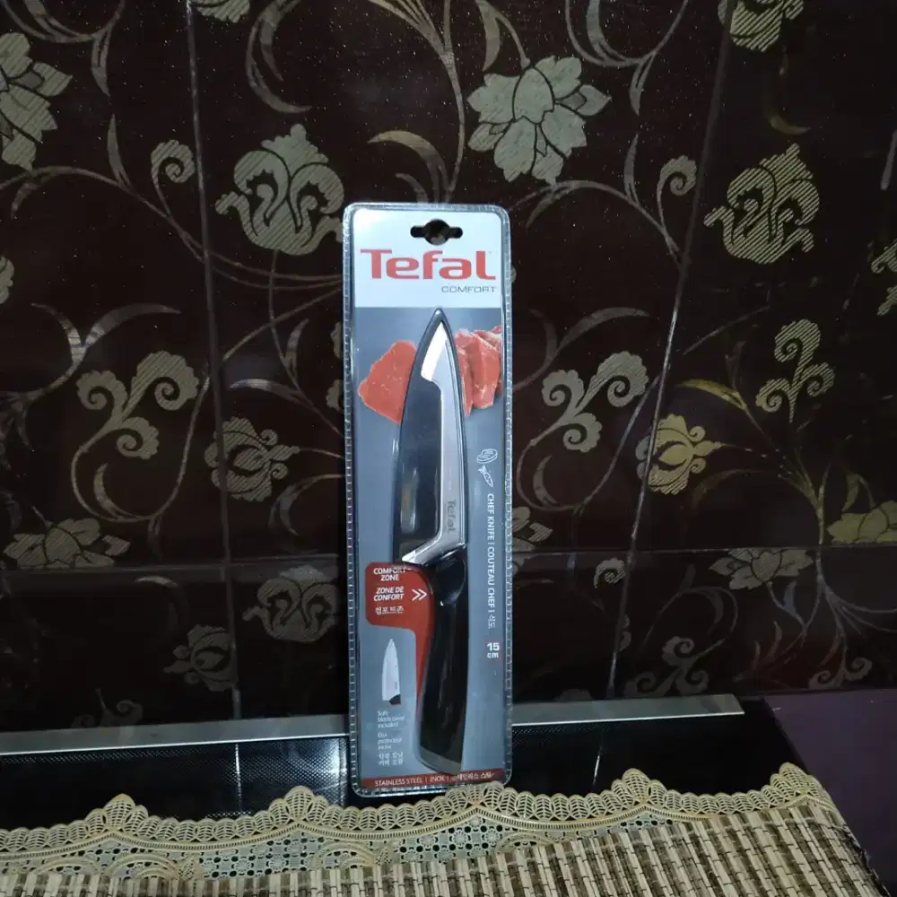 Tefal Chef Knife 15cm pisau stainless