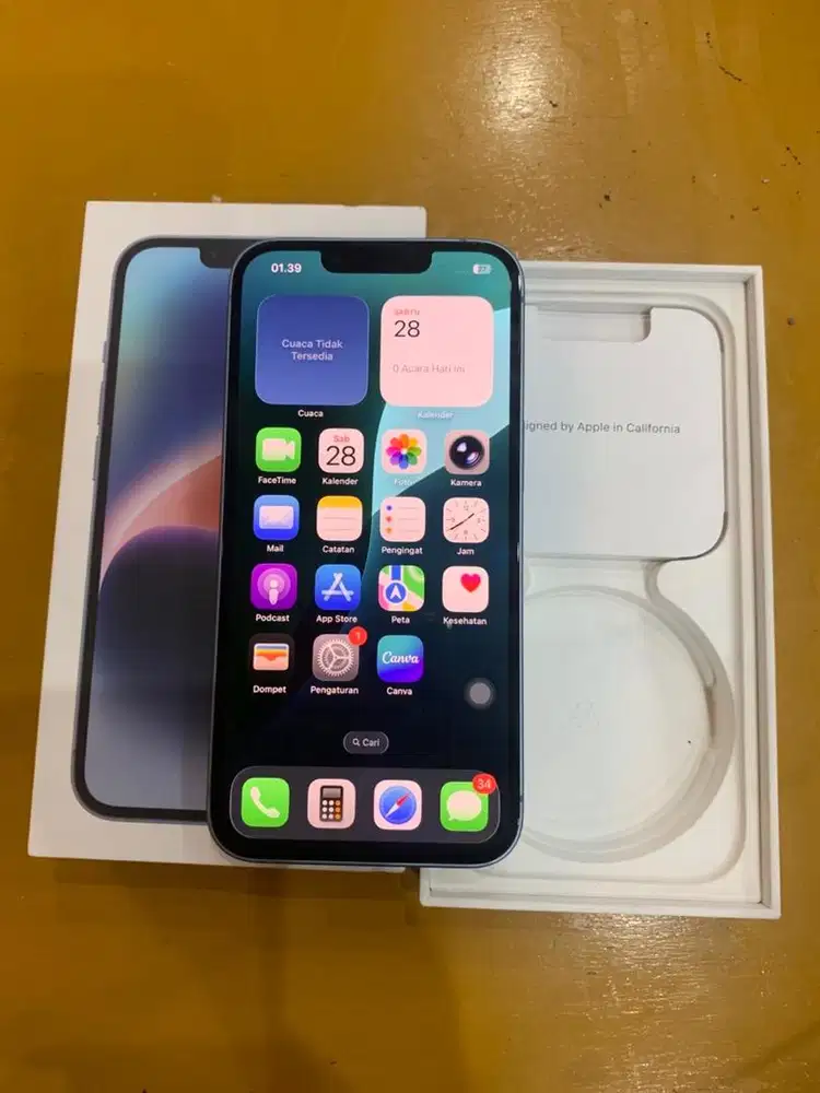 Iphone 14 128gb Ibox mulus terawat no minus