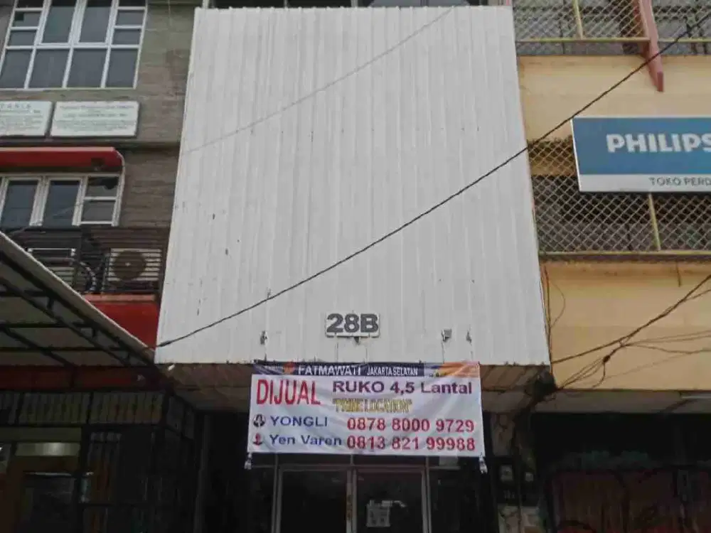 Ruko Dijual Jalan Fatmawati Raya Ruko 4 Lantai dijual Jalan Fatmawati Raya Jakarta Selatan