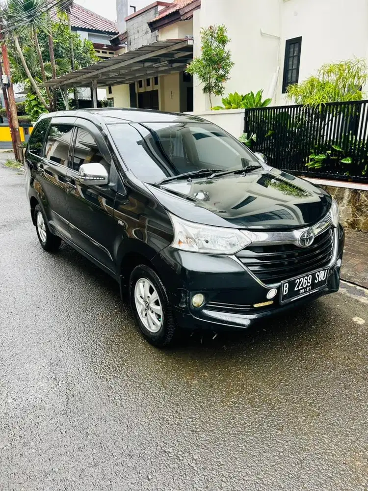 avanza G matic tahun 2017 hitam orisinil