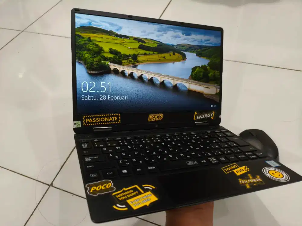 ULTRABOOK NEC VERSA PRO VH-4 INTEL CORE M3 GEN 8 MULUS BOGOR