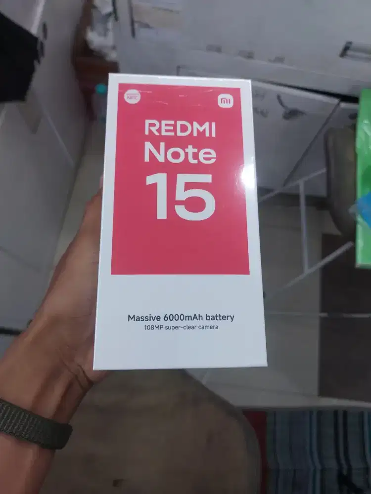 Xiaomi redmi note 15 256gb ram 8gb dan6/128 garansi resmi
