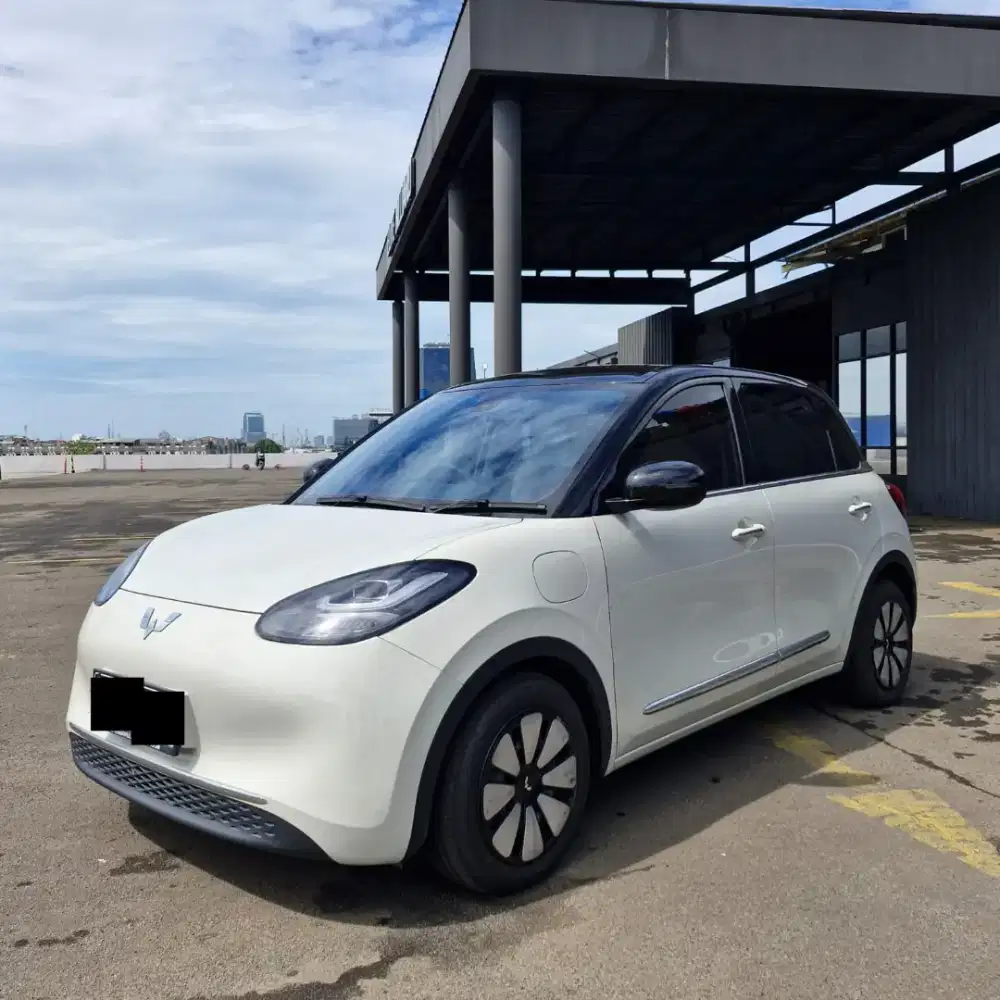Wuling Binguo EV Premium Range NIK 2024 Milk tea KM 9rb Antik Like New