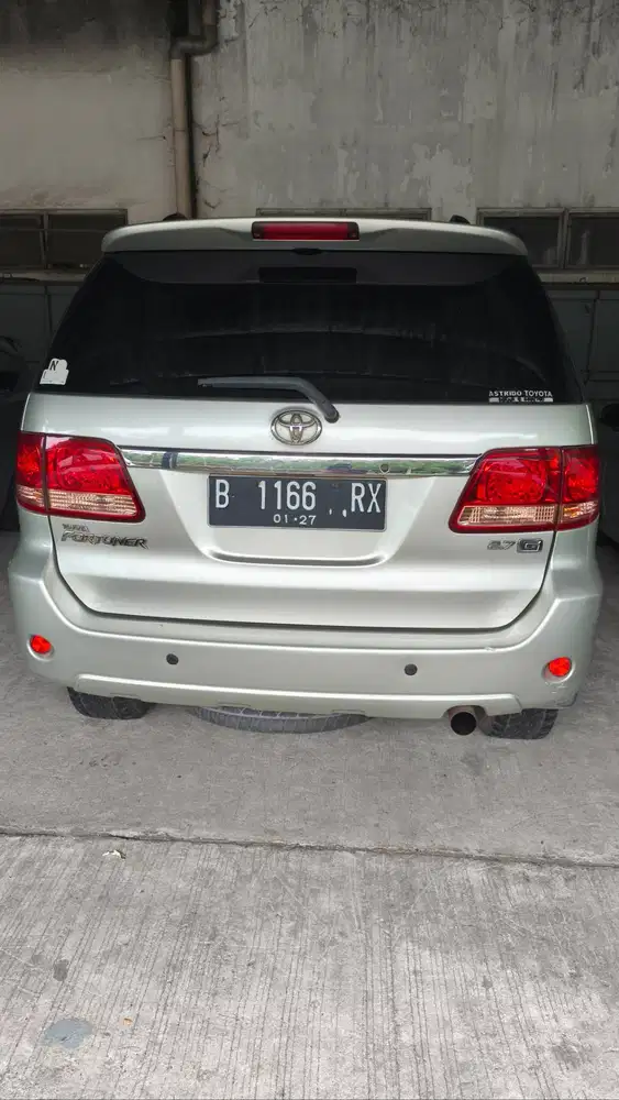 Fortuner G lux metic bensin 2007 hanya 127jt