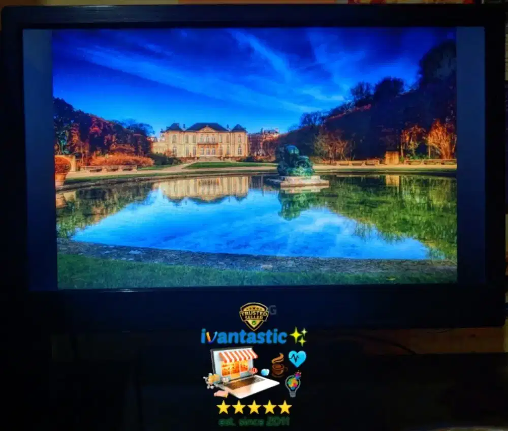 LED LG 16M38A HD 16 inch Monitor PC Komputer mulus normal jual cepat