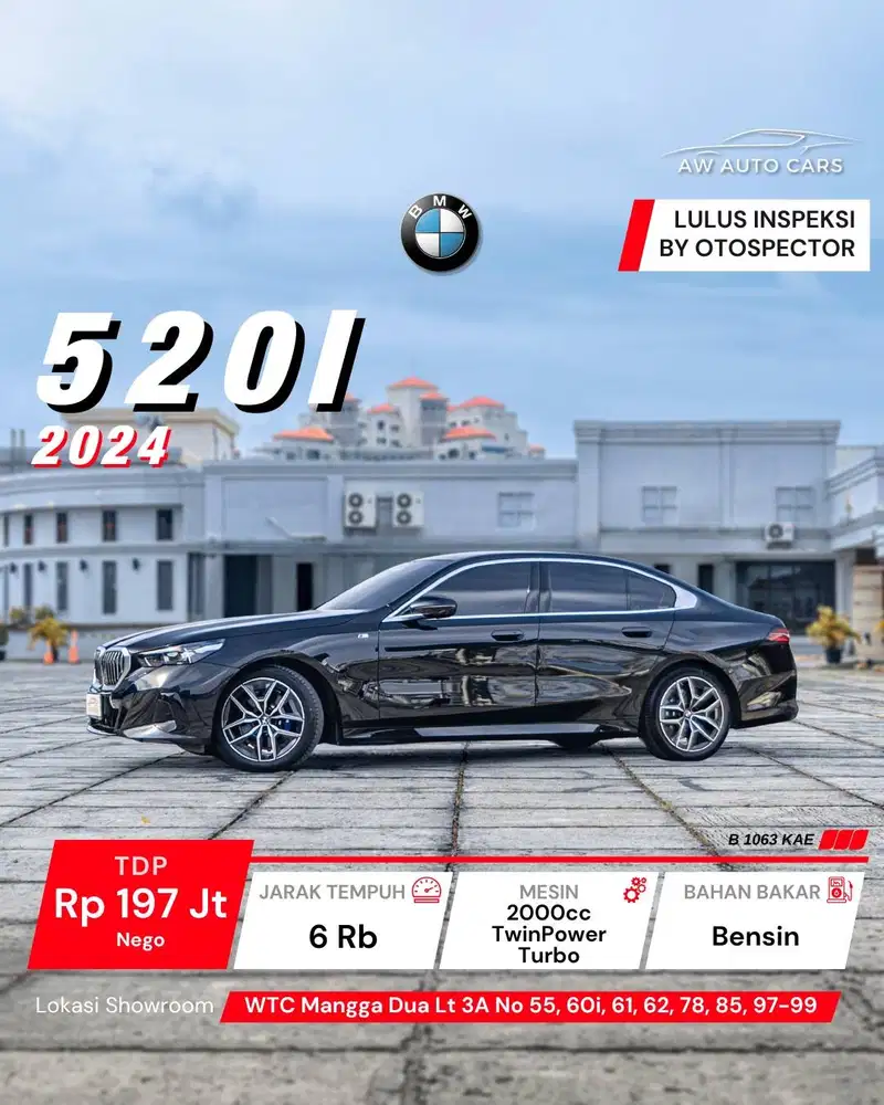 BMW 520i MSport 2024 M Sport 2023 Luxury G60 Seri 5 2025