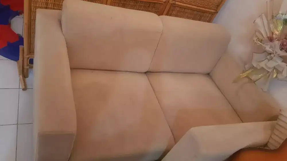 2 sofa informa 2 seat dan 3 seat + 1 sofa bed