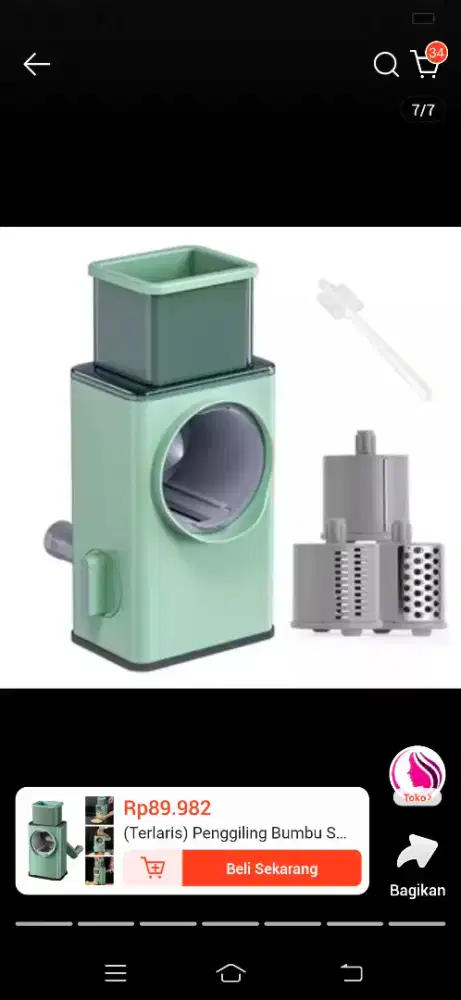 alat pemotong/alat parut sayuran dan buah