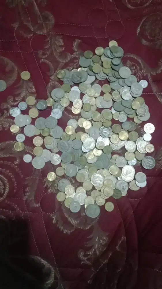 Jual uang kuno 100,50,25