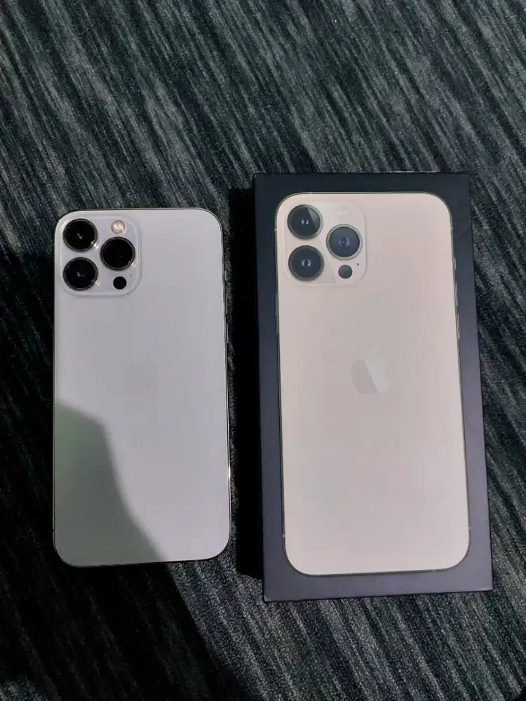 JUAL IPHONE 13 PROMAX 256 GB, IBOX, GOLD