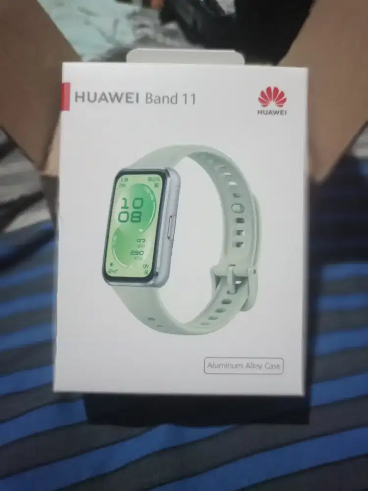 Huawei band 11 Green Aluminium Case BNIB Segel Garansi Resmi