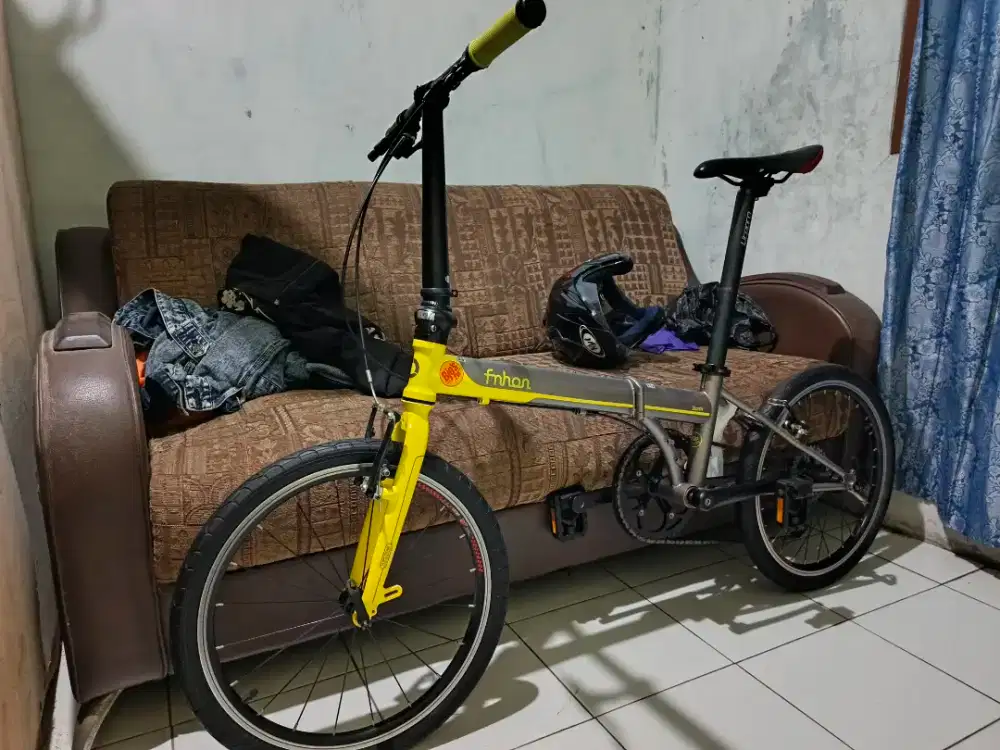 Sepeda lipat fnhon storm