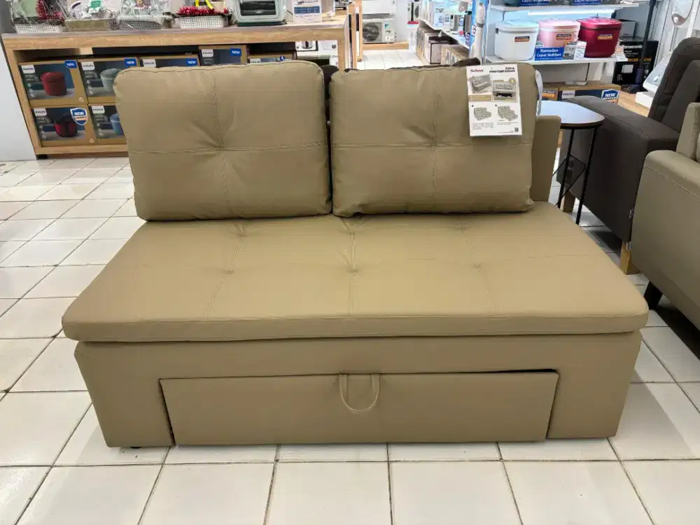 PROMO SOFA STORAGE 2 SEATER