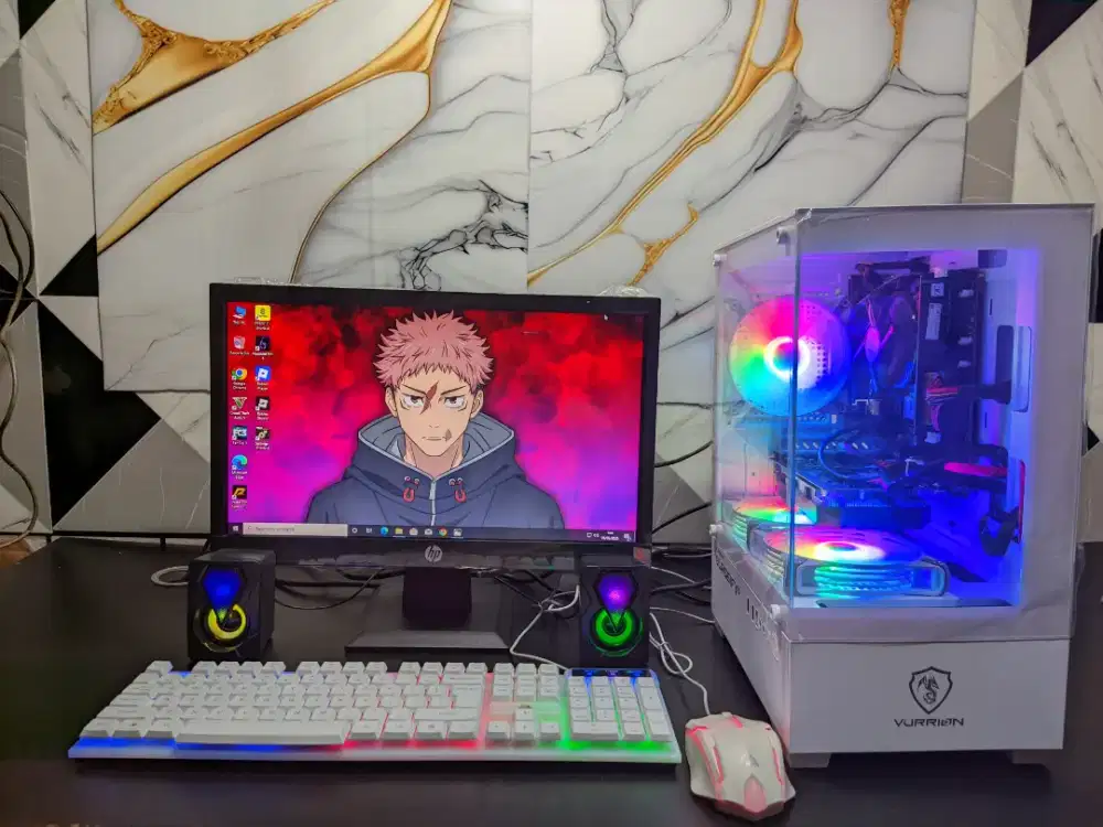 PC GAMING EDITING FULLSET CORE I5 RAM 8 GB SSD 256 GB VGA 4 GB GARANSI