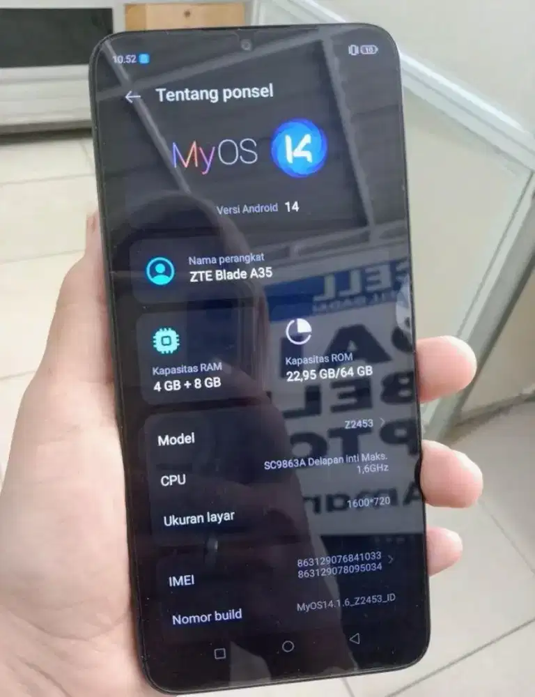 (Murah) ZTE Blade A35 4+8/64GB