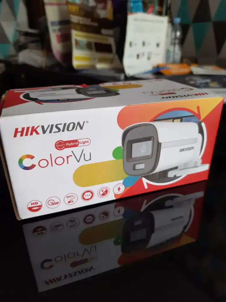 Paket cctv murah hikvision ColorVu malam tetap berwarna