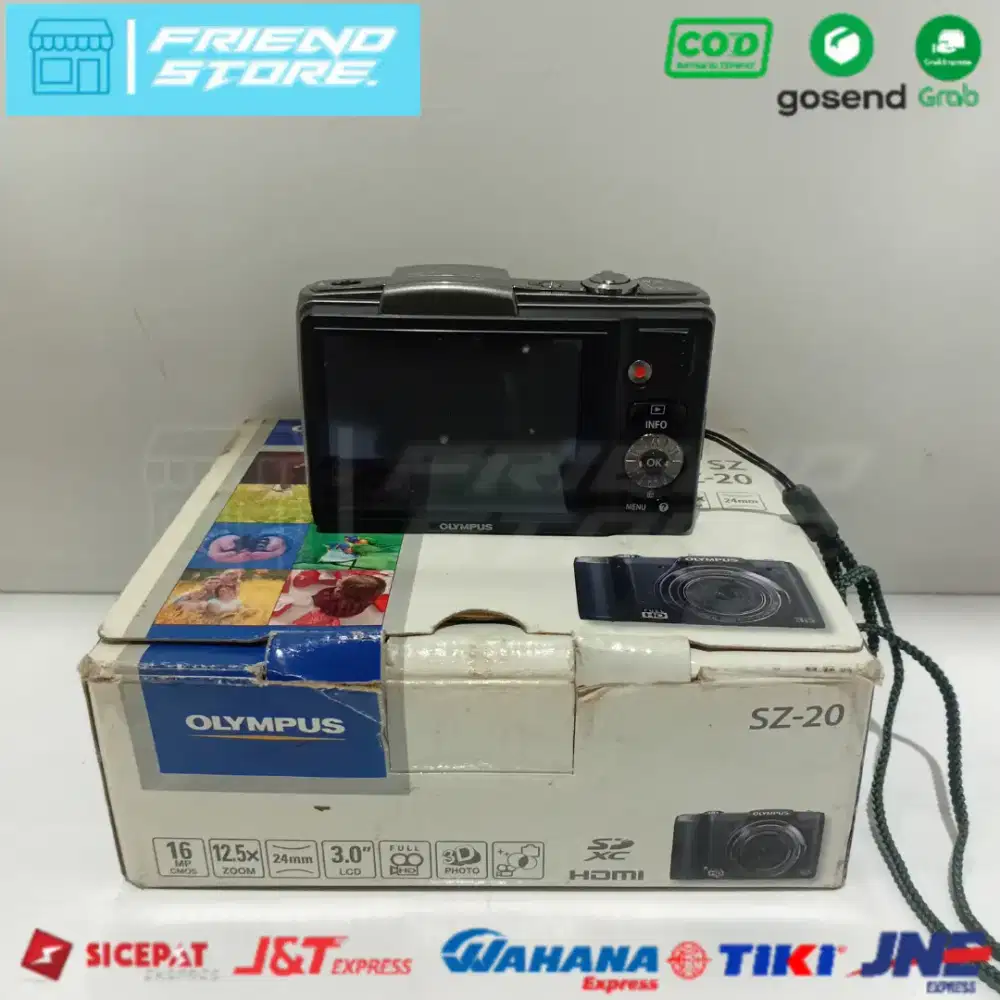 KAMERA DIGITAL OLYMPUS SZ-20 ORIGINAL (SECOND)