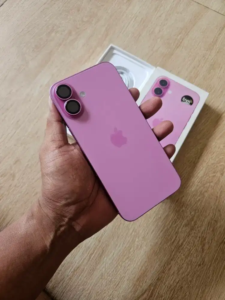 Iphone 16 plus 256gb ibok hb 100% fullset ory like new no minus