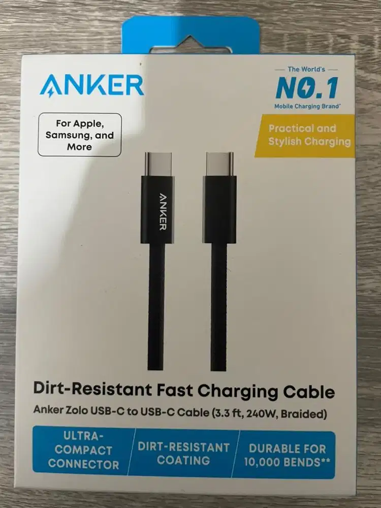 Kabel Anker Zolo C to C Baru Beli