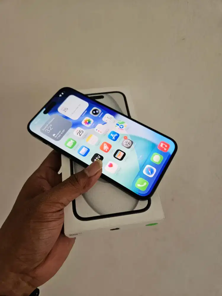 Iphone 15 plus 128gb ibok hb 92% fullset mulus no minus