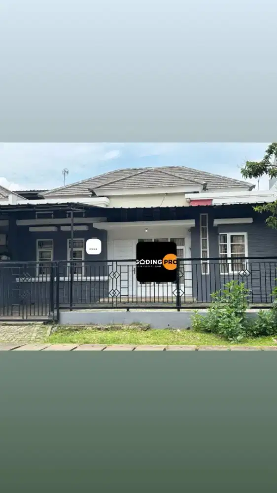 Di sewakan rumah cantik unfurnish. Cibubur country cikeas.