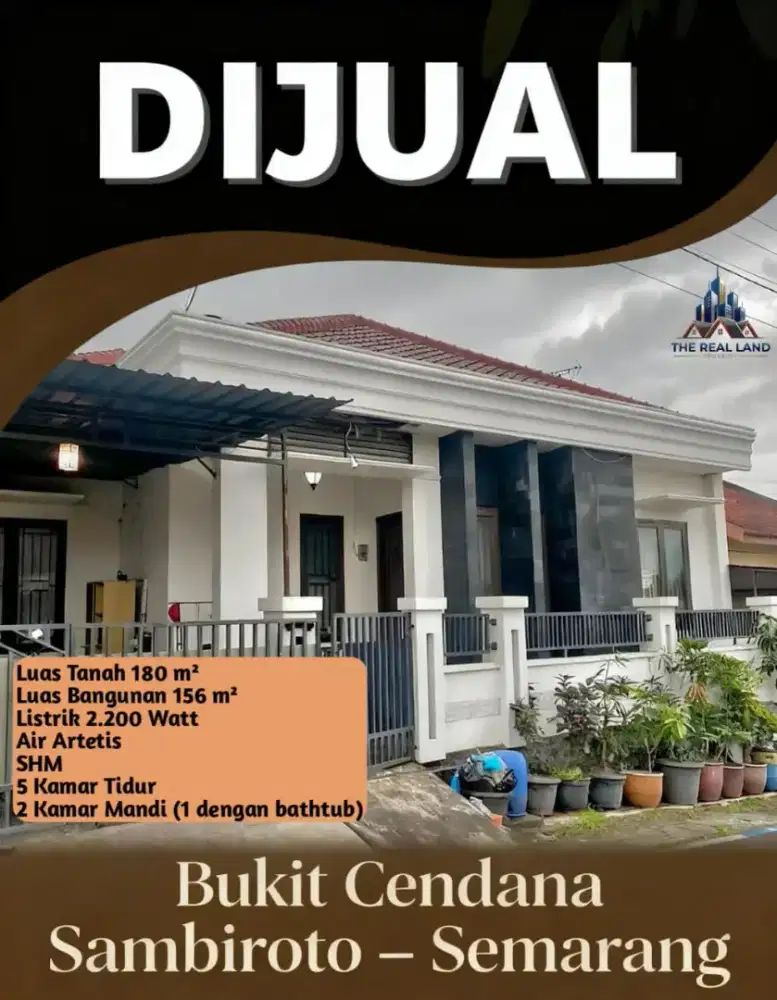 Rumah dijual di Bukit Cendana Sambiroto Semarang