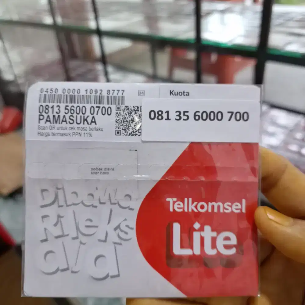 Simpati 6000 700 nomor cantik