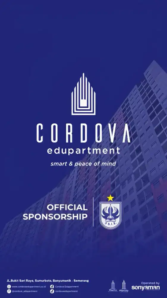 Investasi Apartemen Rasa deposito MOU Cordova UNDIP TEMBALANG SEMARANG