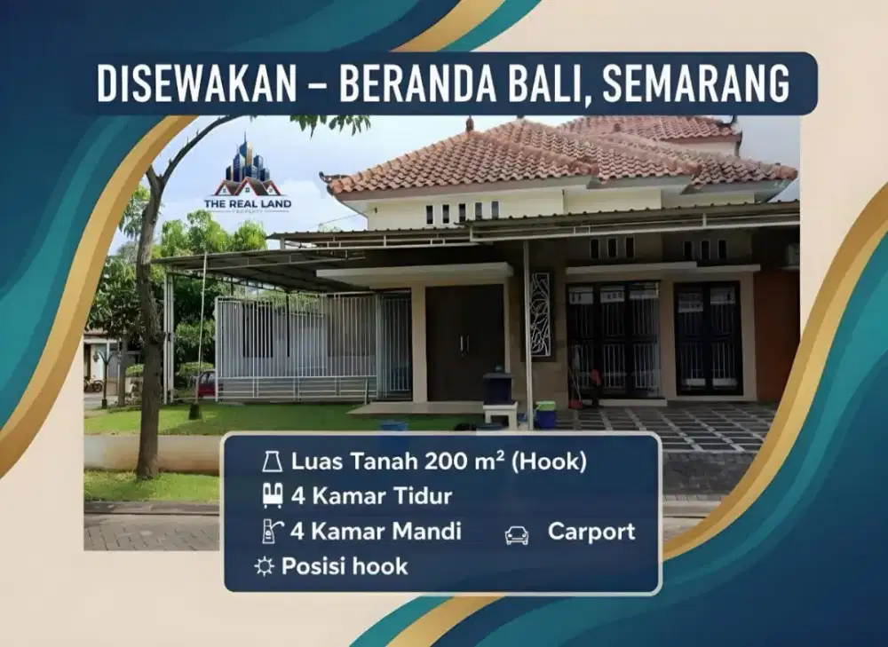 Disewakan dikontrakkan rumah di BSB SEMARANG BERANDA BALI BSB SEMARANG
