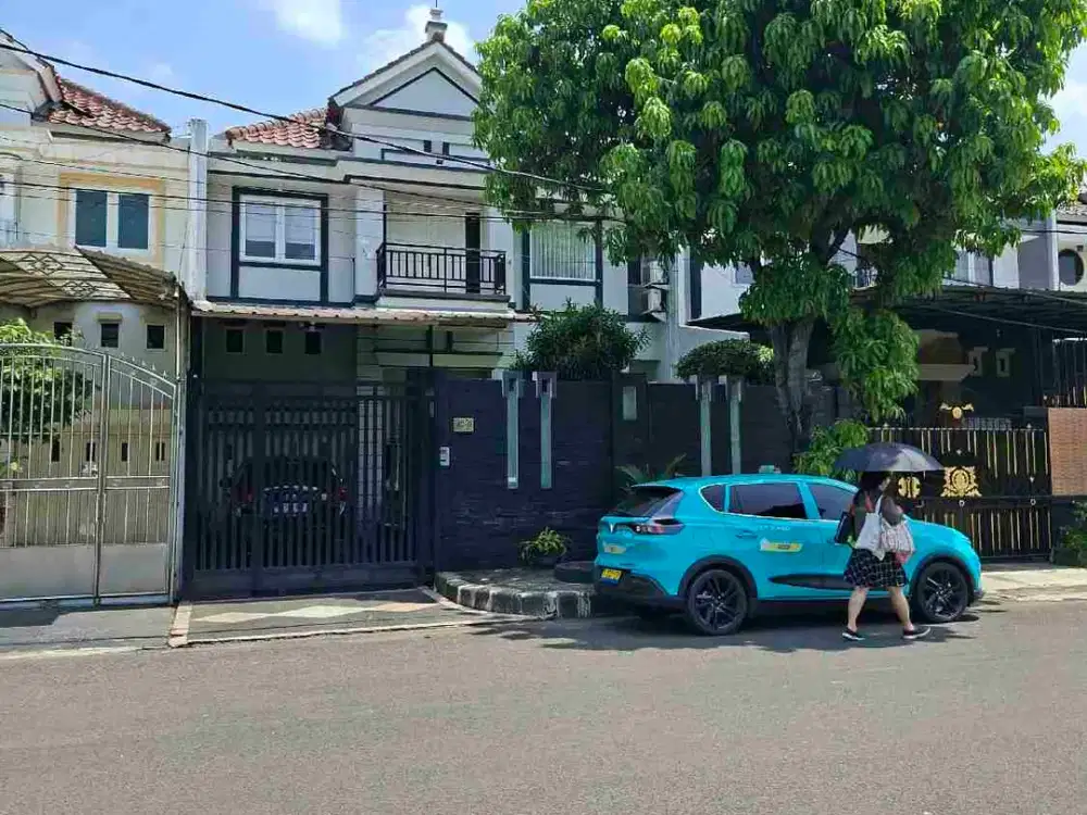 Dijual rumah Daan mogot baru, 10x20, 2 lt, 4+1 kt, 3+1 km, shm, jalan 2 lajur