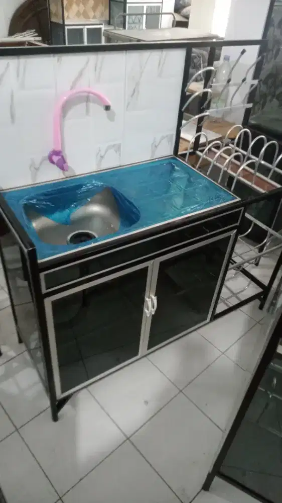 WASTAFEL RAK PIRING ALUMINIUM