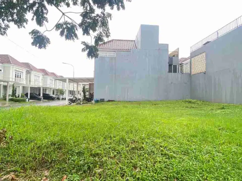 Dijual Kavling Posisi Hoek di Cluster Kawasan Gading Serpong