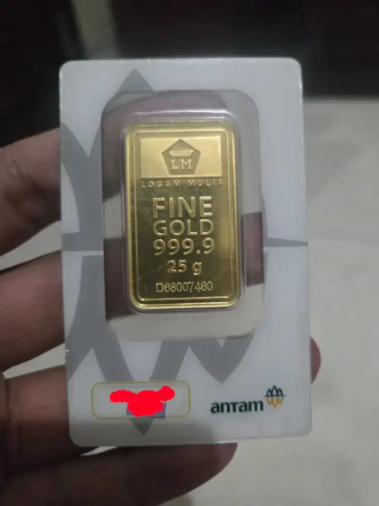 Logam Mulia Antam 25 gram Antam