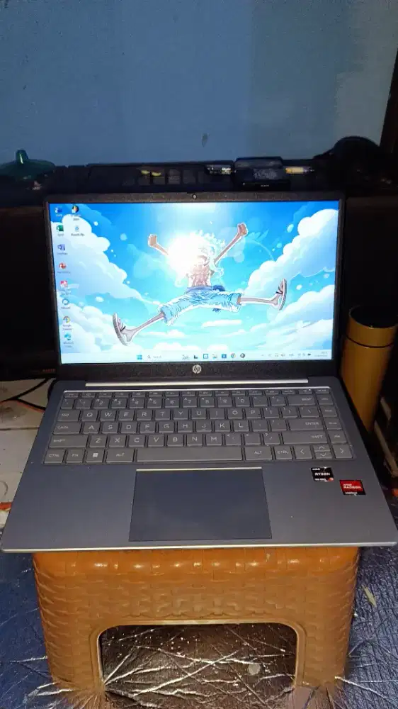 Laptop HP Ryzen 3 RAM 8GB SSD 512GB | Mulus | Lengkap